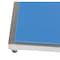 Vestil Adjustable Stainless Steel Stand 6-3/4" to 8-3/4" Height 19"W x 48"L AHT-L-1948-SS - alternate 4